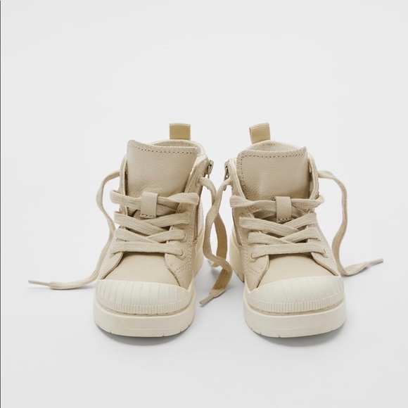 Leather high-tops - Picture 3 of 3